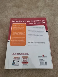 5 TEAS Practice Tests by Kathy A. Zahler (2012, Trade Paperback) McGraw-Hill's - Picture 1 of 2
