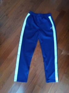 NEU DAMENGRÖSSE SMALL/HOCH FABLETICS COLLEGE/MARINEBLAUE MEHRFARBIGE STREIFEN HOSE $ 89,95 - Bild 1 von 5