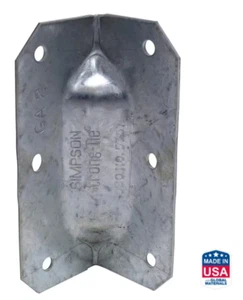 Simpson GA 3-1/4 Zoll 18 Spur verzinkter Zwickelwinkel - Bild 1 von 5