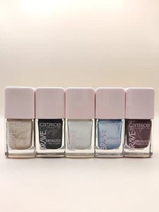 CATRICE BRAVE METALLICS Nail Polish Nagellack , FARBEAUSWAHL,NEU - Bild 1 von 6