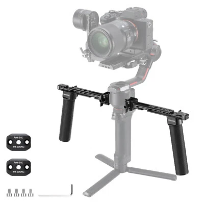Kit de empuñadura doble NUEVO para cardán DJI Ronin S SC RS 2 RSC 2 RS 3 RS 3 Pro Foto 1 de 4
