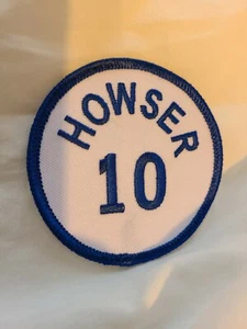 Manager Howser 1987 Kansas City Royals Baseball Sleeve Patch for Jersey - Picture 1 of 2