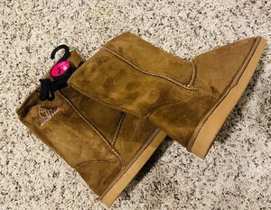 Baby Phat Women’s Faux Suede Boots - Picture 1 of 3