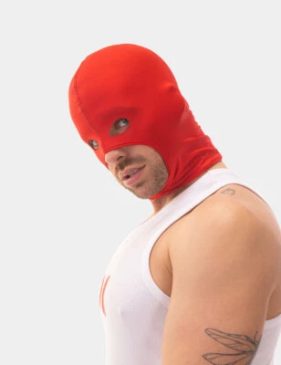barcode Berlin Maske Hood MAK rot 92055/300 gay sexy SALE BLITZVERSAND