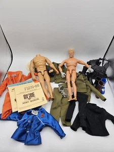 1994 & 2001 Hasbro GI Joe 12” Pawtucket Soldier With 16 Items And 3 Manual RD - Picture 1 of 23