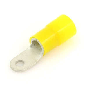 Molex 19067-0082 4 AWG Ringklemme Nylon isoliert gelb 1/4" Bolzen 4er Pack - Bild 1 von 1