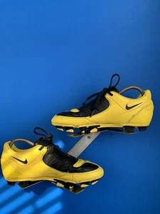Nike Total90 Laser II 2 FG US7.5 Yellow 354745 702 Total 90 Iniesta LTD Elite - Picture 1 of 8