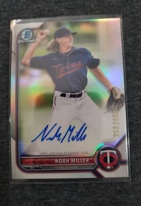 2022 topps bowman noah miller auto /499 - Picture 1 of 2