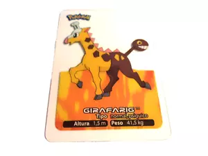 (VAS) POKÉMON LAMINCARD GIRAFARIG 049 PLAYED WITH SIGNS OF BEING PLAYED - Imagen 1 de 1