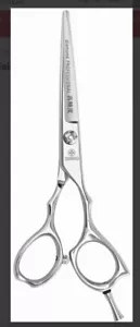 NEW MUNDIAL Diamond PROFESSIONAL 5.5 " Anatomic SCISSORS / STAINLESS STEEL - Picture 1 of 3