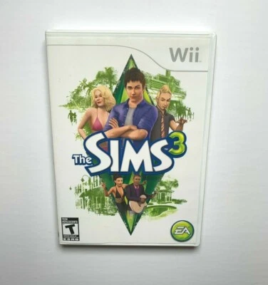 The Sims 3 - Nintendo Wii - Disc Manual and Case - Image 1 of 4