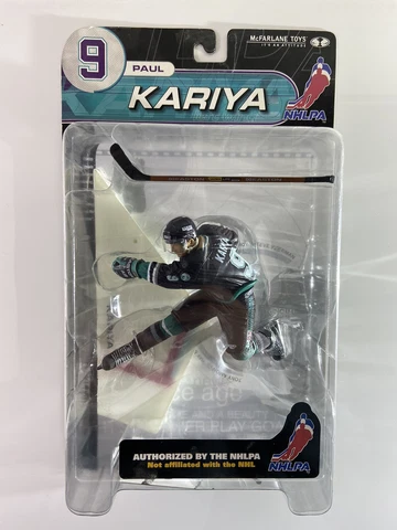 Paul Kariya #9 Series 1 NHLPA McFarlane's SportsPicks 5" Figure 2000 Cover