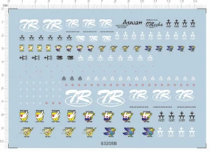 Calcomanía de agua Universal Hazel Titans Test Team T3 Mark GDM figura modelo marcas - Imagen 1 de 1