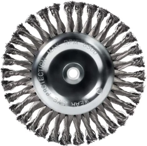 Mercer Industries 184020 Ruota a filo con nodo, 8 x 5/8 x 1/2, 5/8, per smerigliatrici - Foto 1 di 12