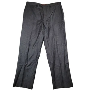 Lauren Ralph Lauren Men's Wool Trouser Sz 36 x 30 Gray Corpcore Preppy Paisley - Picture 1 of 10