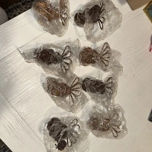 Set Of 8 Turkey Name Holders - Picture 1 of 2