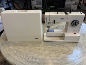 Macchina da cucire sincromatica Pfaff 1209 piedini senza pressa con custodia rigida non testata - Foto 1 di 5