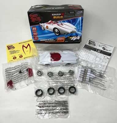 SPEED RACER Snap N' Build MACH 5 RACER Vehicle Building Kit Jada Toys New Other - Image 1 of 4