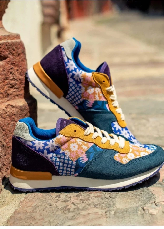 Zapatillas deportivas Inkkas Hendrix multicolor florales talla Zapatos para mujer 7 para hombre 5 Foto 1 de 4