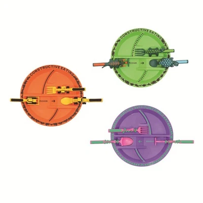 Kleinkinder Geschirr Set Salat Platten Kinder Abendessen Set - Bild 1 von 4