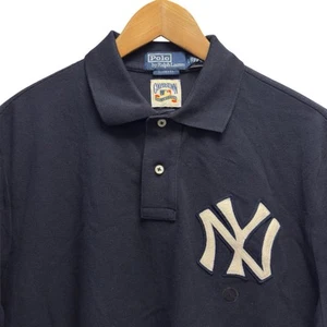 Polo Ralph Lauren New York Yankees NEW Men's L Classic Fit Cooperstown Navy Polo - Picture 1 of 5