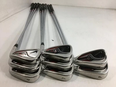 NIKE VR FORGED CB 2011 Iron Set 4-9+Pw+Aw Dynalite 110 Flex-R 8pcs Right-Handed - Image 1 of 4