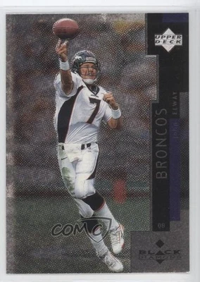 1998 Upper Deck Black Diamond John Elway #143 HOF - Image 1 of 2