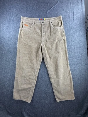 Pantalones holgados sueltos de pana Empyre para hombre talla 40x29 beige caqui patinador Foto 1 de 4