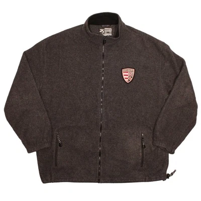 Chaqueta polar Roots Athletics para hombre XL gris cremallera completa 1997 25 años hecha en Canadá Foto 1 de 4