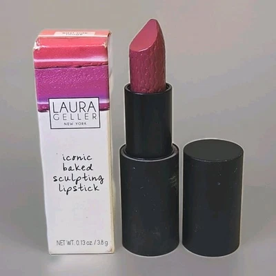 2- Laura Geller, Iconic Baked Sculpting Lipstick,East Side Rouge, New - Image 1 of 3