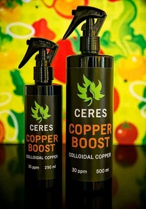 Ceres Copper Boost 30ppm Colloidal Copper Foliar Spray 250ml - Picture 1 of 4