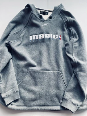 NBA Orlando Magic Reebok Pullover Hoodie Size L NBA Fusion Preworn - Image 1 of 4