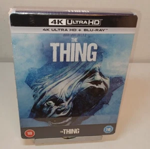 The Thing (1982) 4K Steelbook-EURO IMPORT-NEW (Sealed)-Box Shipping with Trackin - Picture 1 of 7