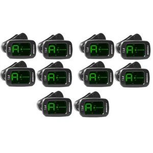 Fishman FT-2 Flip-On Clip Sintonizzatore Digitale Cromatico Confezione da 10 Multipack NUOVO - Foto 1 di 2