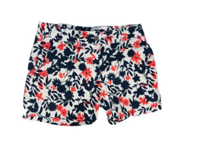 The Limited 女式定制短裤 10 码蓝色粉红色花卉 — 第 1/3 张图片