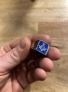 Freimaurer Ring Freimaurer Metall George Washington Masonic Sammler GESCHENK GRĂ–SSE ANGEBEN - Bild 1 von 12