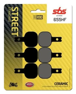 SBS 655HF Front Ceramic Brake Pads For ISR CALIPERS 6 Piston Racing Caliper, sma - Picture 1 of 1