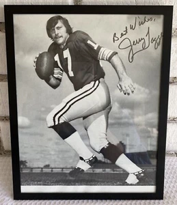 Vintage Green Bay Packers Spieler JERRY TAGGE handsigniertes gerahmtes Foto Photo - Bild 1 von 5