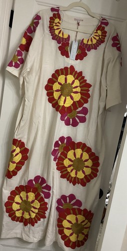 VALENTINO Nuovo con etichette Frances Valentine delizioso caftano taglia XL al dettaglio $598.