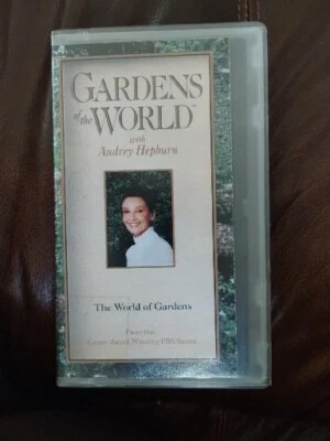 Gardens Of The World With Audrey Hepburn Clamshell Case VHS - Image 1 of 3