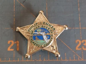 Distintivo spilla bavero miniatura NIELSEN PERSONALIZZATO contea Alachua personalizzato Emmer - Foto 1 di 3