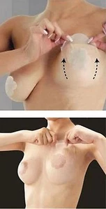 Adhesive Bra Invisible Breast Lift Nipple Cover - Picture 1 of 2