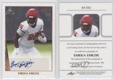 2021 Leaf Memories 1990 Base Auto Bronze Spectrum /99 Emeka Emezie #BA-EE2 Auto