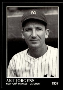 1991 Conlon Collection TSN Art Jorgens New York Yankees #78