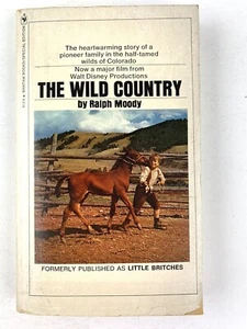 The Wild Country Ralph Moody Little Britches Disney Movie Tie In Paperback 1971 - Picture 1 of 8
