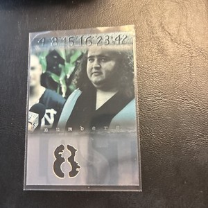 Jb8d Lost Season 1  InkWorks 2005 Numbers Die Cut Foil N8 Hurley