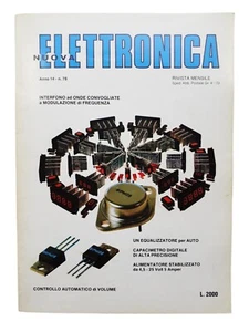 *HH* Rivista vintage Nuova Elettronica anno 14 n° 78 libro radio circuiti tv - Foto 1 di 3