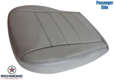 Cubierta de asiento de cuero gris para Dodge Magnum Wagon SE R/T SXT 2005 parte inferior del pasajero Foto 1 de 4