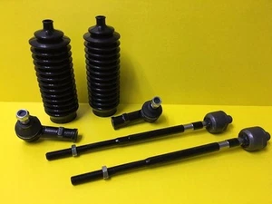Fits Infiniti QX4 97-03 Inner Outer Tie Rod End Set & Steering Boots 6pcs - Picture 1 of 1