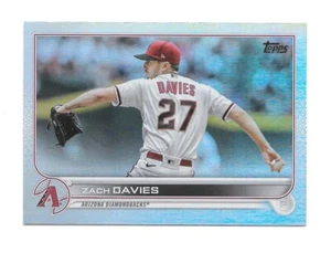 2022 Topps Update Series ZACH DAVIES Rainbow Foil - ARIZONA D'BACKS - #US307 - Picture 1 of 1